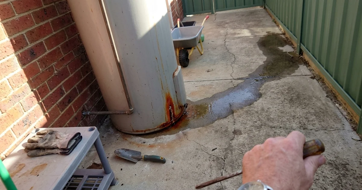 Before: Hot Water Repairs transformation