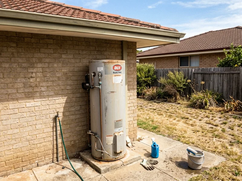 Before: Solar Hot Water transformation